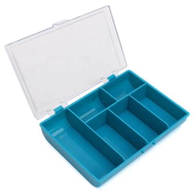 China Wholesale Plastic Carp Hook Bait Set Fishing Tackle Plastic Waterproof Exquisite Tackle Box for sale