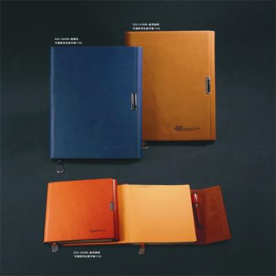 中国 custom pu loose leaf leather hard cover spiral agenda diary Recycle waterproof notebook backpack 販売のため