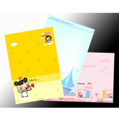 China Eco letter writing paper Cardboard File Folder offset printing design Brochure Printing for sale