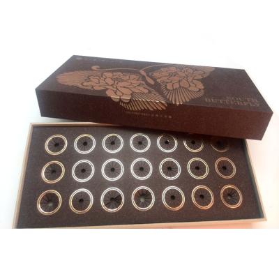 China Paper Drawer Style Metal Foil Stamping Chinese Red Tea Packaging Boxes for sale