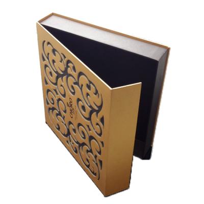 Китай Book Style Foil Stamping Rigid Cardboard Packaging Chocolate Box продается