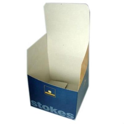 中国 Custom Logo Printed Paper Box Recycled Cosmetic Packaging White Coated Paper OEM Paper Packaging 販売のため