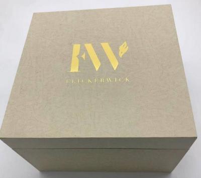 Cina Custom luxury paper gift cardboard packing box for coffee cup in vendita