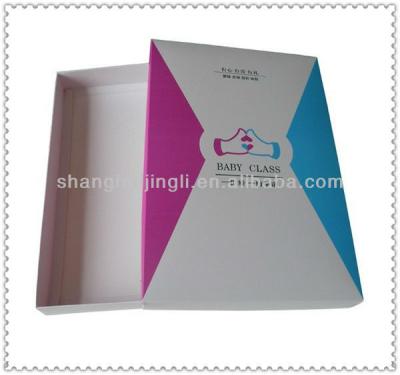 中国 Garment custom Cosmetic Packaging Box with cardboard design original design paper 販売のため