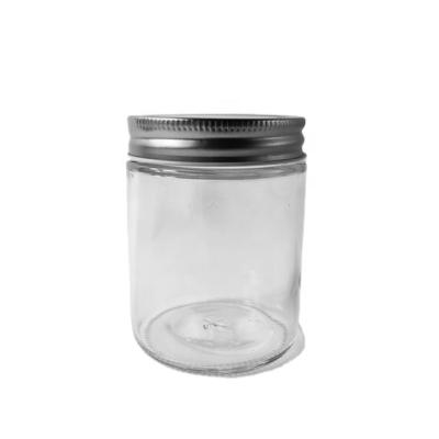 China Food Glass Jar 250ml 8oz Straight Sided Jar With 66mm CT Top For Jams Freeze Ketchup Pickles for sale