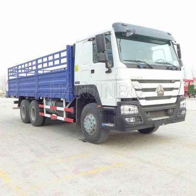 China New 6*4 371HP 375HP 6*4 High Quality China Sinotruk Howo Cargo Truck For Transport 11000x2500x3800 for sale