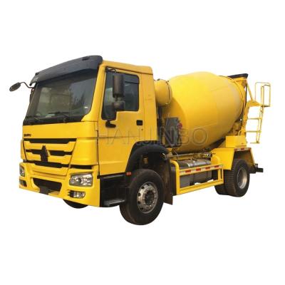 China Building Material Stores Howo 4x2 6x4 Used Truck Concrete Mixer Truck Mounted Concrete Mixer Pump Truck For Sale for sale