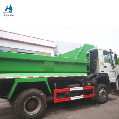 China Sinotruk HOWO 4*2 Type Dump Trucks 6995*2400*3250mm for sale