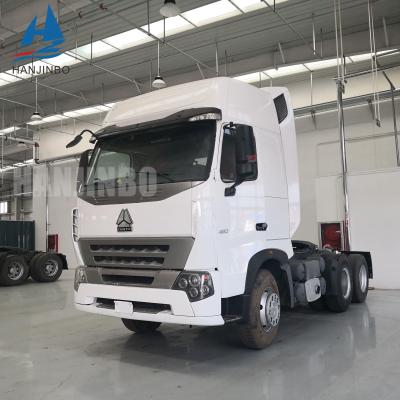 China 6x4 HOWO A7 Heavy Duty Tractor Truck Tractor Head 420Hp For Sale 6260*2496*3850 for sale