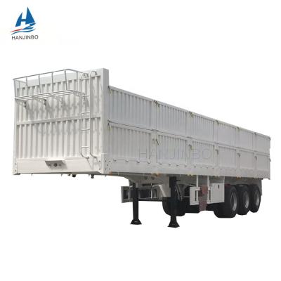 China Factory Production Low Price 2021China Truck Trailer Barrier Cargo Trailer Stake Semi Trailer for sale