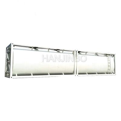 China Bulk Liquids Transport Purchase Hanjinbo 20ft ISO Tank Container Used Or New For Sale for sale