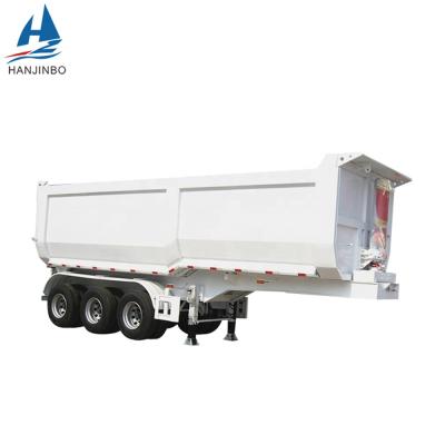 China New and used hydraulic truck trailer dump truck trailer for sale for sale