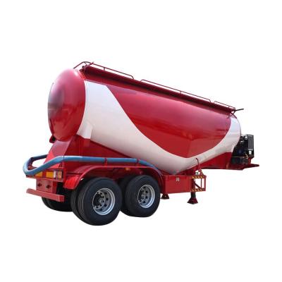 China Brand New Dry Power Flour Bulker Trailer Price Semi Truck Trailer Bulk Cement Tanker for sale