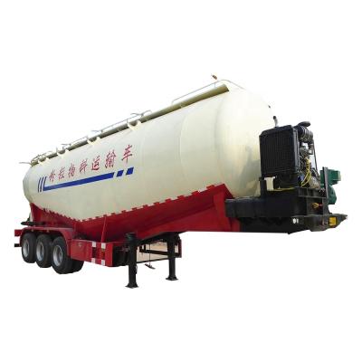 China Truck Trailer 3 Axle Powder Transport Bulk Cement Semi Trailer for sale