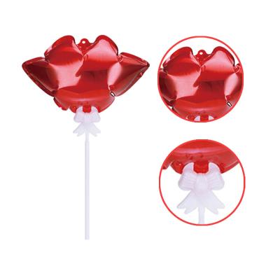 China Announcing Happy Birthday Toy Red Lip Love Balloon Toppers Minis Balloons For Mothers Day Decoration for sale