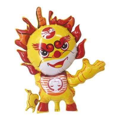 China Customer Advertising Gifts Animal Lion Flag Thumb 18 Inch Advertising Printing Foil Balloons Can Be Customized Any Shape And Logo Promotion Gift for sale