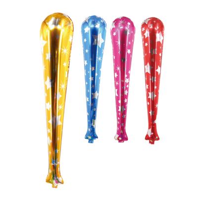 China Factory Wholesale 3D Self Applause Baseball Bat Inflatable Handheld Activity Decoration Clapper Ball Stick For Happy Birthday Cheer Party Games for sale