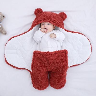 China Newborn Sleeping Bag Baby 3-Layers Winter Split-Leg Sleeping Bag Thick Warm Soft Breathable Comfortable Sleepy Sack for sale