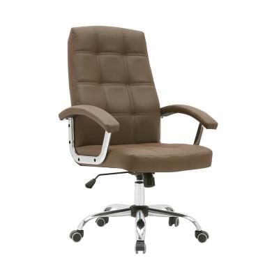 China Ergonomic Executive Leather Office Chairs (Height) Adjustable Home Office Chair Swivel Recliner Sport Office Chairs for sale