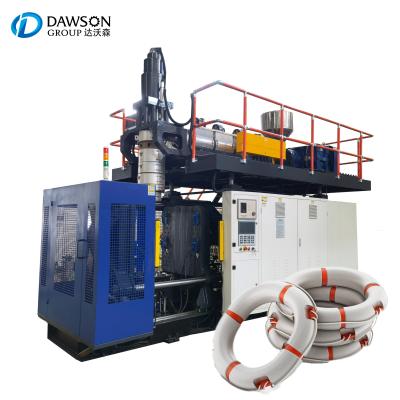 China Extrusion Plastic Blow Moulding Machine 150 Liters With Moog Parison For Life Buoy for sale