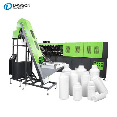 China Máquina automática de moldeado de botellas de pesticidas PET de 500 ml 600 ml 800 ml en venta