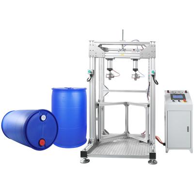 China Automatic Empty Bottles 200L Jerrycan Air Leak Test Machines Plastic Bottle Leak Test Machine for sale