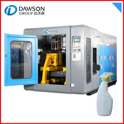 China Detergent Bottle Extrusion Blow Molding Machine with Auto Deflashing for sale