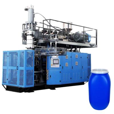 중국 60L 120L 220L Open Top Barrel Drum Blow Molding Making Machine 55 Gallon Plastic Accumulator Type Die Head Blow Molding 판매용