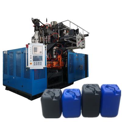 China Plastik-Jerry Can Production Blow Molding Maschine 20l mit der legierter Stahl-Mitte-Fütterung der hohen Qualität zu verkaufen