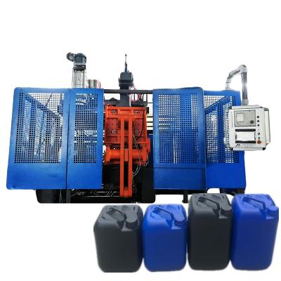 Cina 20l 25L 30 litri di modanatura di plastica di Jerry Can Single Station Extrusion che rende a tanica della bottiglia dell'HDPE della macchina stampaggio mediante soffiatura in vendita