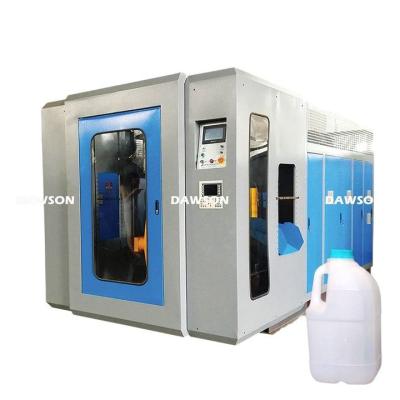 China Máquina de moldeo por soplado automática de extrusión de botellas de productos químicos HDPE LDPE Botellas de plástico en venta