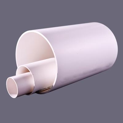 China Pipeline Good Quality China Factory 110mm Upvc Pipe PVC Plastic Pipe For Drainage for sale