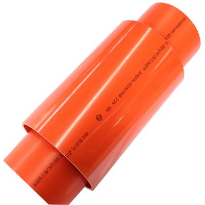 China hot sale wear-resisting cpvc flame retardant cable protection plastic pipe list price for sale