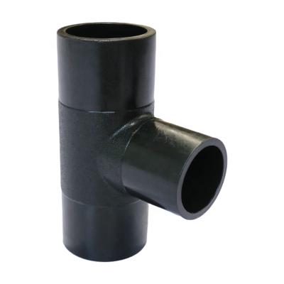 China High Quality And Hot Selling HDPE Reduction Coupling Tee PE HDPE Pipe Fittings for sale