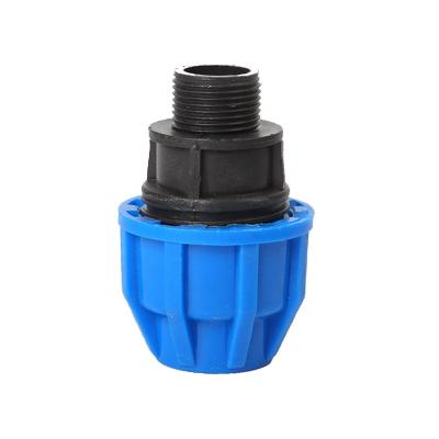 China Hot Selling Irrigation Connector Female Socket For Irrigation HDPE Pipe Compression Fitting for sale