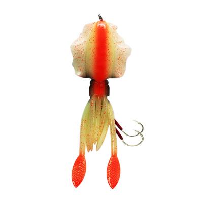 China With Simulation Soft Artificial Squid Hook Lure Hook Bait Sea Boat Fishing Bionic Bait Soft Fake Bait for sale