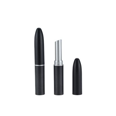 China Hotselling Packaging Black Lipstick Tube Cosmetic Custom Lipstick Container Cosmetic Tube Lipstick for sale