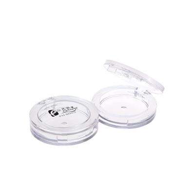 China Other Round 2021New Empty Compact Powder Case For Clear Cosmetic Packaging Box Cute Shape for sale