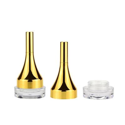 China 2022 New Design Cosmetic Case Plastic Eyeliner Bottle For Eyeliner Case Eyebrow Container Chinese Factory Products for sale