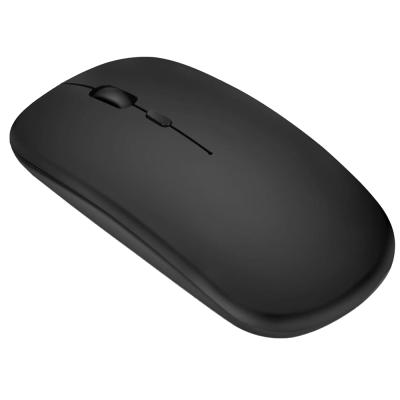 China 3D Blue Dual Mode Optical Thin Thin Rechargeable Tooth 2.4G Wireless Mouse For Mac Laptop Windows for sale