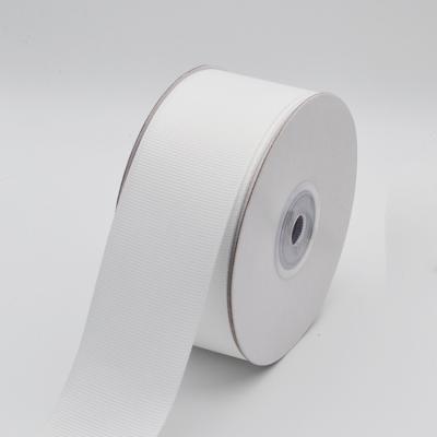 China Factory direct fashion 1-1/2 inch viable direct polyester plain grosgrain ribbon for gift wrapping for sale