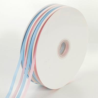 China Factory Sustainable Wholesale Customized Eco Friendly Woven Grosgrain Ribbons 3mm-100mm for sale