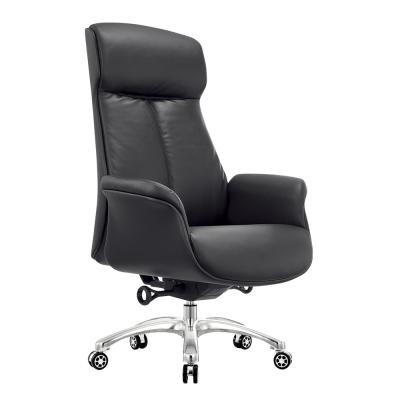 China Manager (Height) Adjustable Offical Modern Ergonomic PU Leather High Back Swivel Office Chair Executive Office Furniture for sale