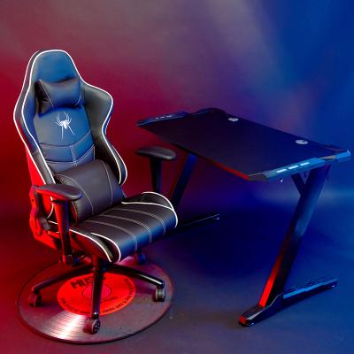 China Promotion Sofa Racing Simulator Cockpit Racing Game Spinning Chair With Stand Wheel for sale