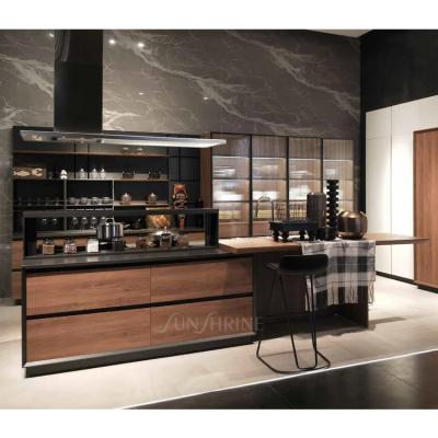 China Modular Designs Waterproof Melamine Modern Sideboard for sale