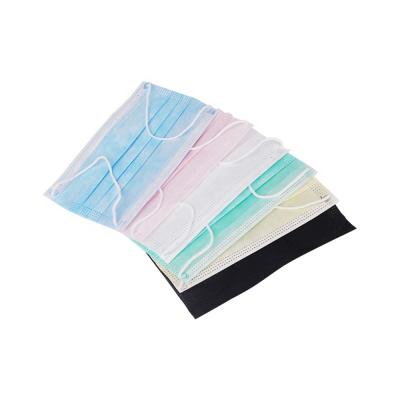 China Eco - Friendly Best Selling Products 3 Ply Eco - Friendly Nonwoven Disposable Medical Party Face Masks for sale