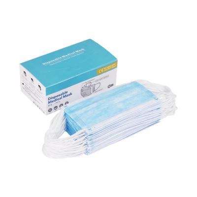 China Nonwoven Disposable Adult Medical Face Mask Eco-Friendly Eco-Friendly For Personal Care for sale