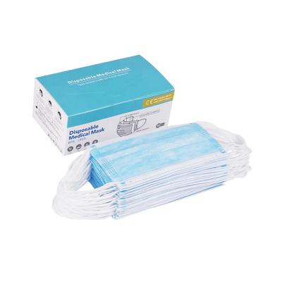 China Custom Eco-Friendly Nonwoven Protective Disposable Face Mask-Medical for sale