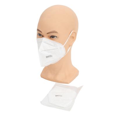 China Adult KN95 Face Shield Mask With 5 Layers , KN95 Face Respirator For Hospital for sale