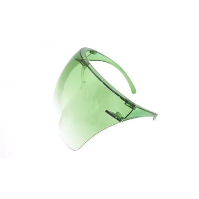 China Face Shield Glass PVC Anti Fog Face Shield Protective Safety Glasses for sale